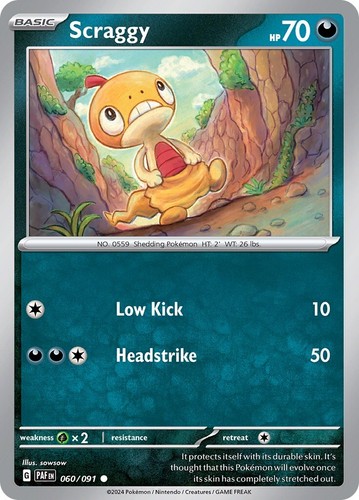 Scraggy 10/12 McDonalds 2012 Holo Promo Pokemon TCG Card | eBay