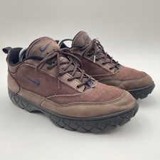Vintage Nike ACG Shoes Mens 10.5 Brown Leathe...