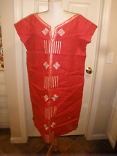 Women's Ghana African Dress Red Afariwa Styles sz.18 T58 
