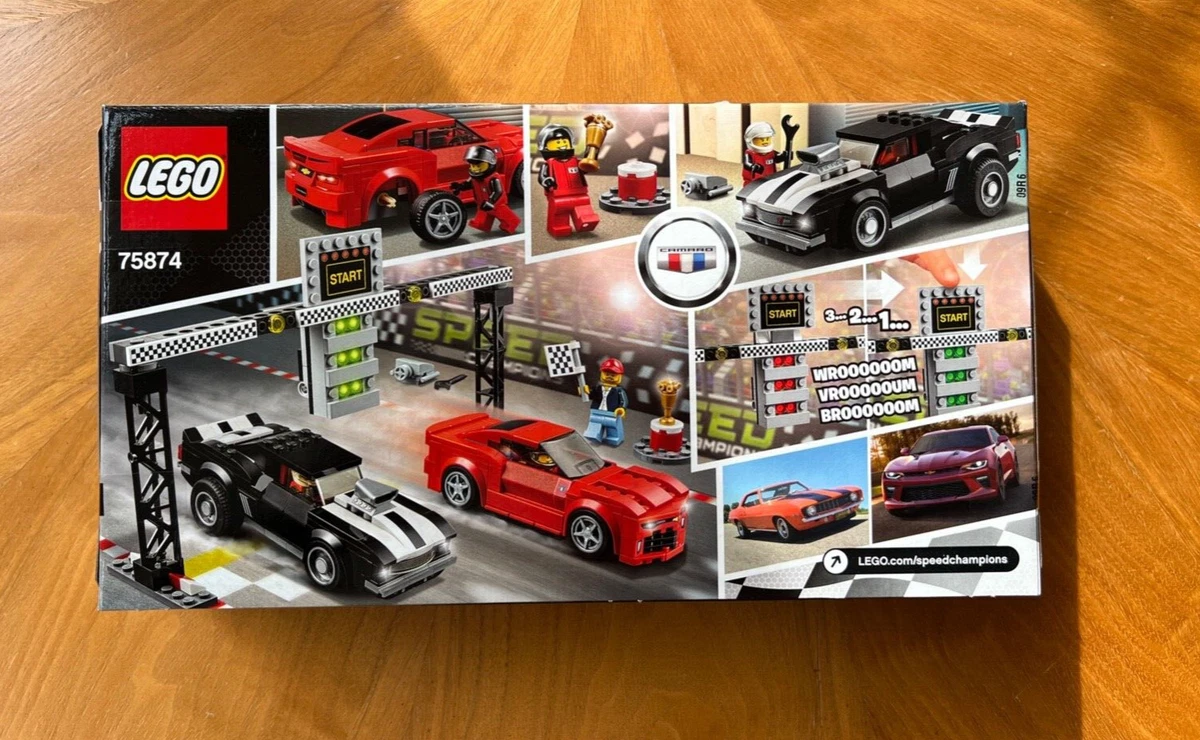 LEGO 75874 SPEED CHAMPIONS Chevrolet Camaro Drag Race New Factory Sealed MINT