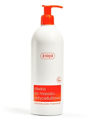 Ziaja Anti-Cellulite-Massageöl Pflege Vegan Öl 500ml
