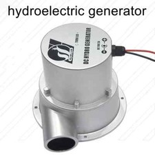 Micro Generatore Idroelettrico F50 12V - Turbina Ad Acqua Per Ricarica E Alimentazione