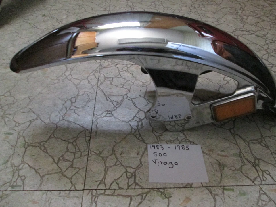 Guardabarros delantero Yamaha XV-500 Virago, 22U-21510-01-93 Foto 2 de 4