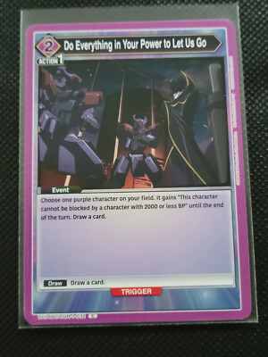 (2 Card Minimum) - Union Arena Code Geass Lelouch of the Rebellion - 15% off 4+