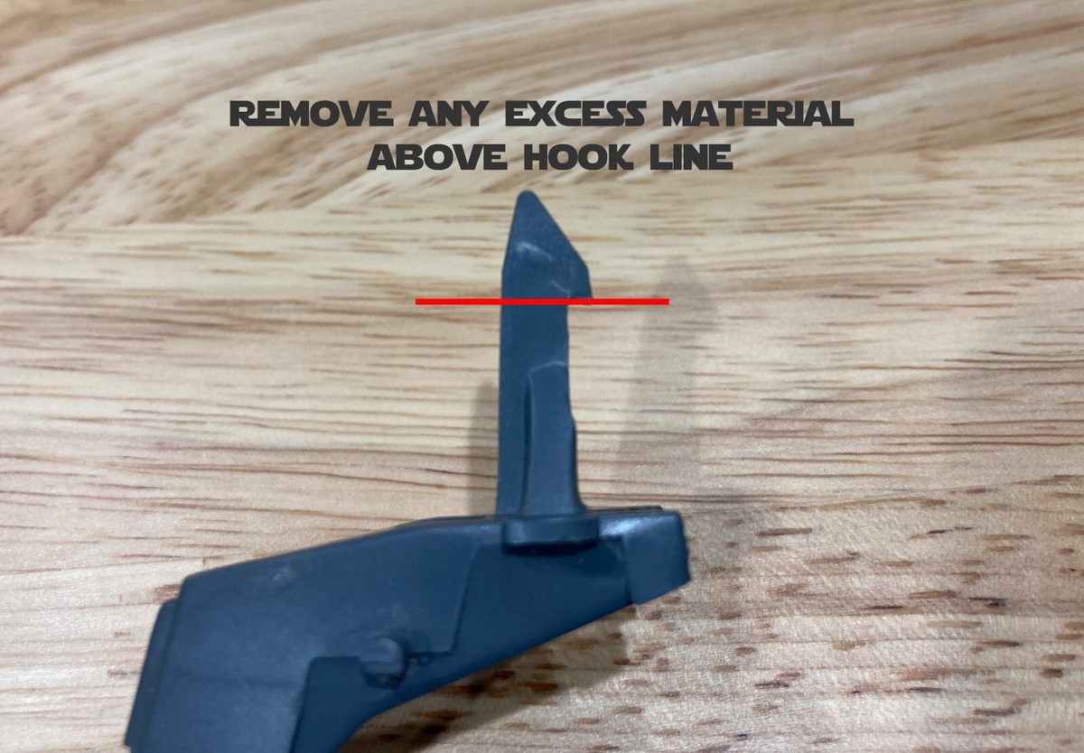 Vintage Star Wars TIE Fighter Wing Ejector Repair Kit - Repair