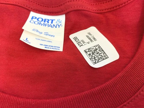 "Hot Dog Fingers"" • TV's The Office • T-shirt donna taglia grande • rosso • nuovo! - Foto 3 di 4