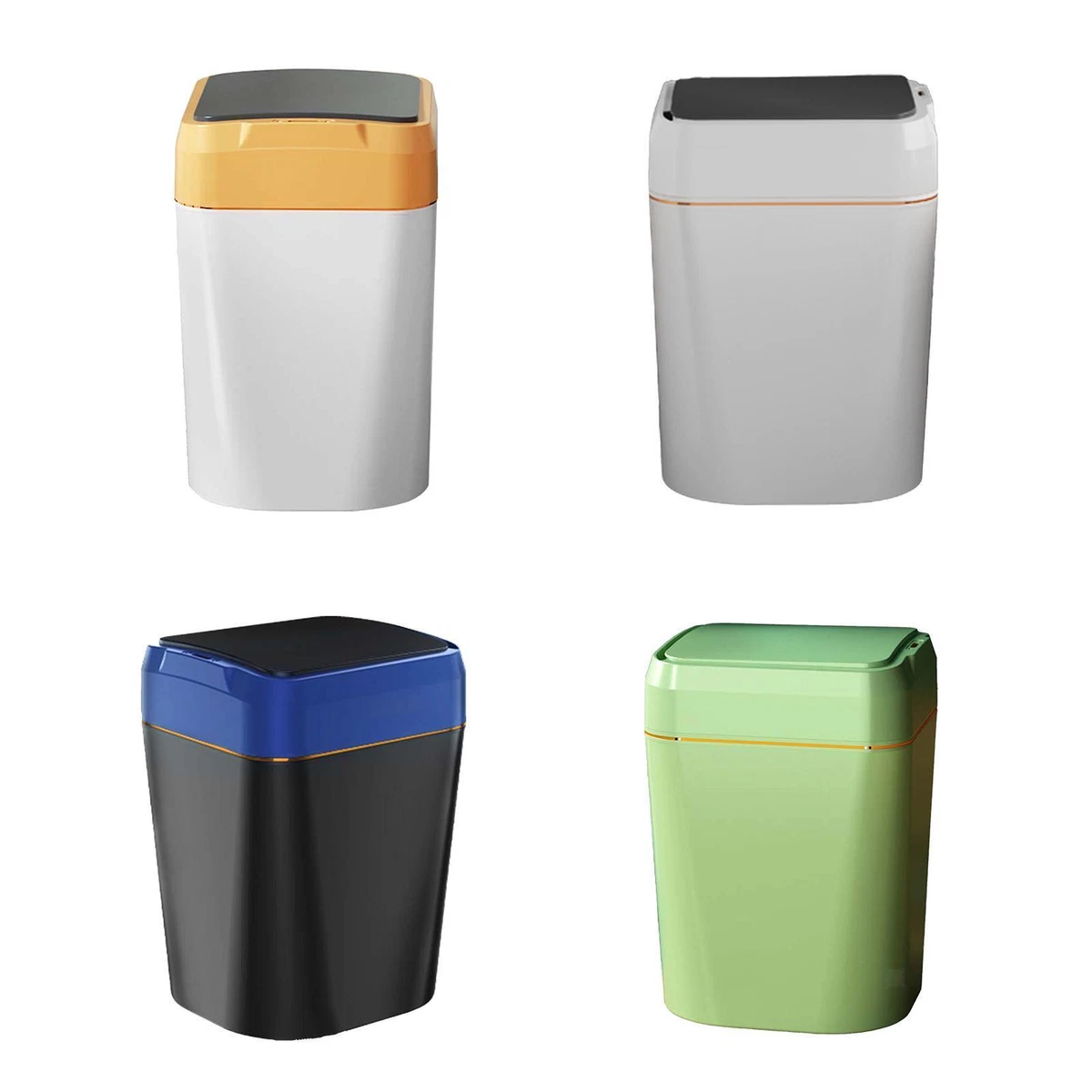 Automatic Garbage Can Portable with Lid Electric Garbage Bin Intelligent