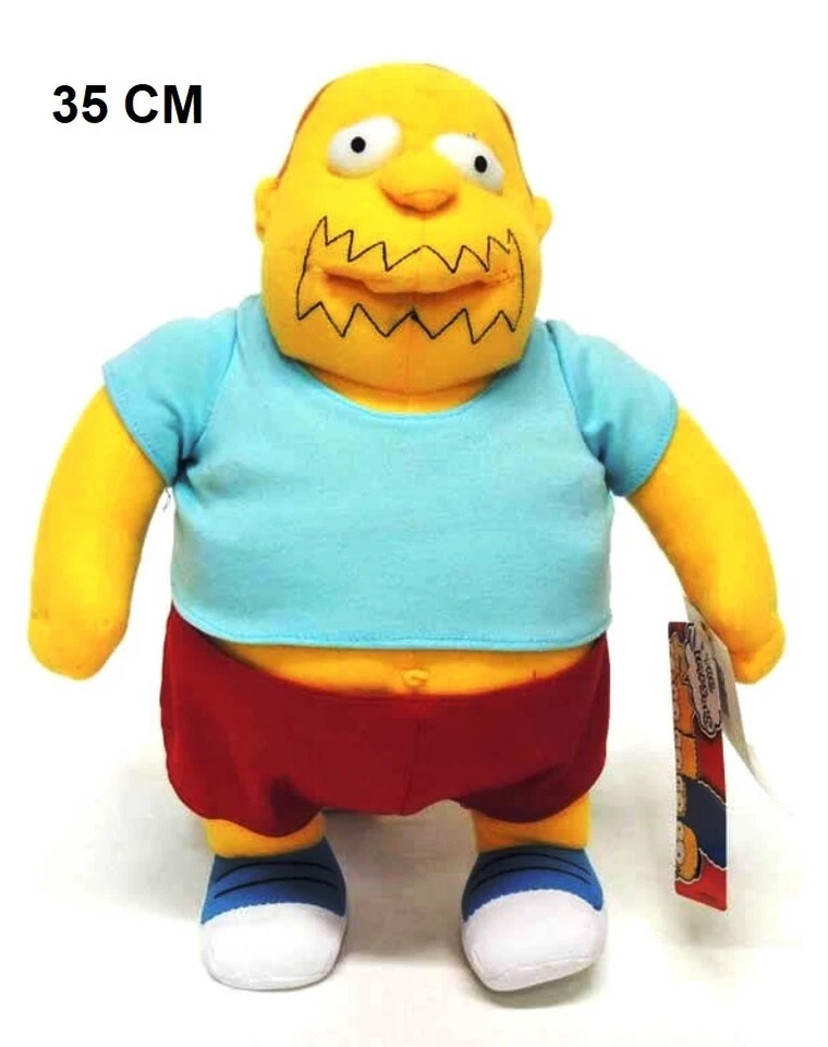 UNITED LABELS SIMPSONS JEFF ALBERTSON UOMO DEI FUMETTI PELUCHE 35 CM PLUSH 13,8" ORIGINALE