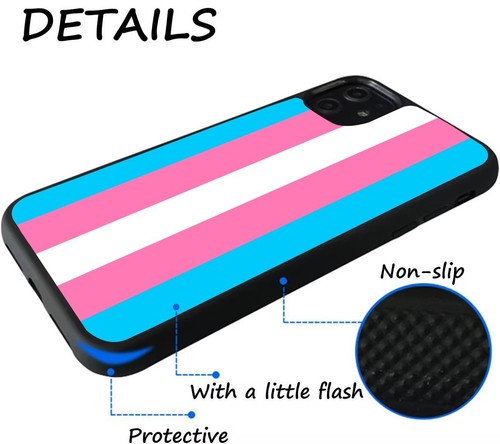 Protective Case Transgender Pride Flag For Apple iPhone 14 15 16 Plus Pro - 第 19/25 張圖片