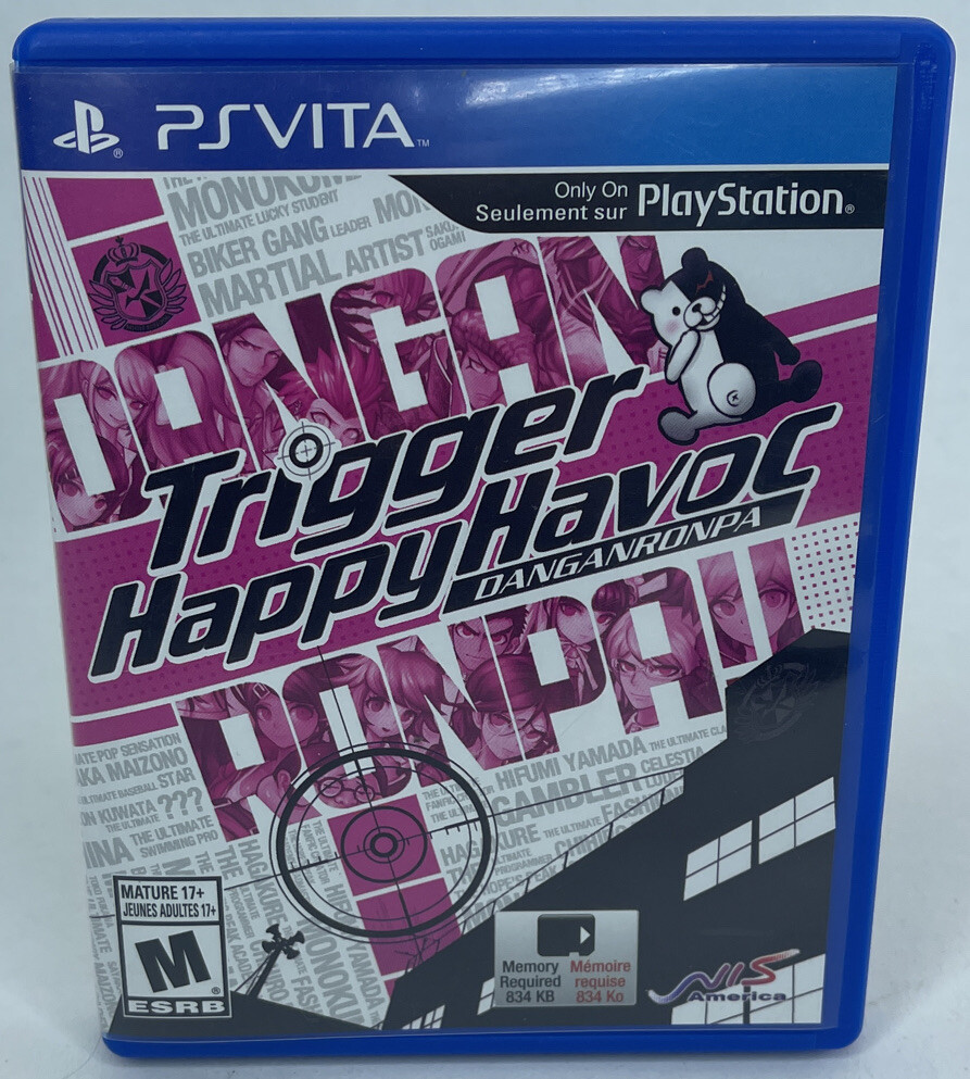 VITA DANGANRONPA: TRIGGER Happy Havoc PS Vita EXCELLENT Condition