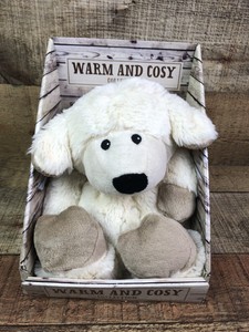Intelex Warm and Cosy White Sheep Plush Warmer Microwaveable Stuffed Animal | eBay