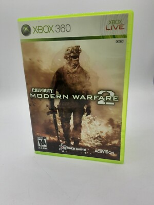Call Of Duty Modern Warfare 2 Xbox 360 - AUTHENTIC REPLACEMENT CASE 