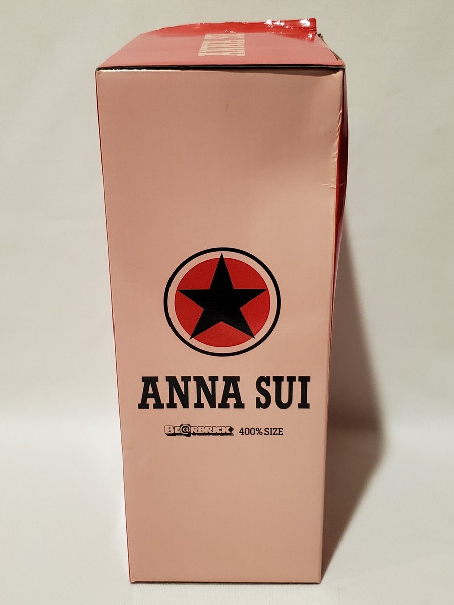 MEDICOM TOY - BE@RBRICK ANNA SUI RED &amp; BEIGE 400％ Be@rbrick Anna Sui Red & Beige 400% Collectible Figure by