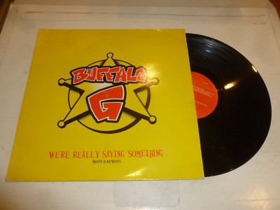 BUFFALO G - We're Really Saying Something - 2000 UK 4-track 12'' single DJ Promo