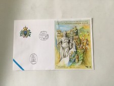 Timbre Poste Saint Marino 16 Enveloppes 1e Jour Année Complete 2010
