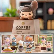 HOT PUCKY ELF RABBIT CAFE SERIES CONFIRMED BLIND BOX  FIGURE TOYS KID GIFT CUTE