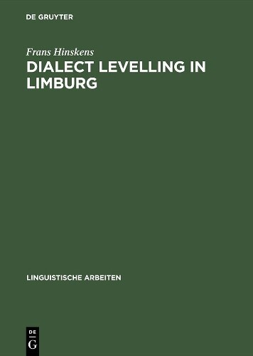 Thumbnail - Frans Hinskens Dialect Levelling In Limburg (gebundene Ausgabe) (us