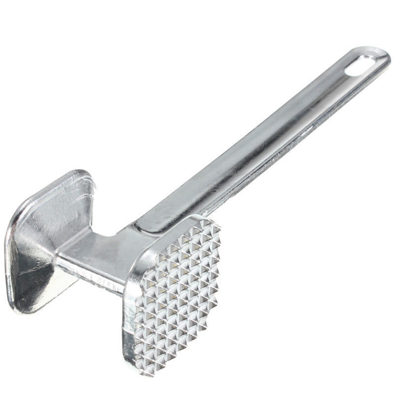 Meat Tenderizer Mallet – Double-Sided Kitchen Hammer For Steak, Chicken & Beef