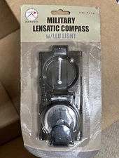 Military Lensatic Compass with LED Light #416 Rothco NEW IN PACKAGE