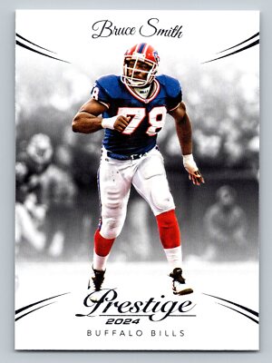 PANINI NFLカード IMMACULATE COLLECTION BRUCE SMITH BILLS 08/10 #RM27 送料無料 中古 IT1 Bruce Smith 2024 Panini Prestige #38 Buffalo Bills Football Card