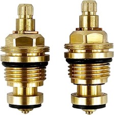 Replacement Brass Tap Valve Insert Gland Cartridge for 1/2 Inch Hot and Cold Do