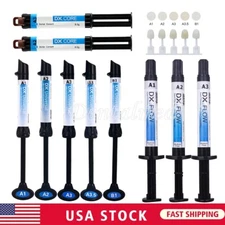 Dental Dentex Flowable Cure Light Resin /Dual Medium Flow Light Cure Resin