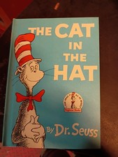 Vintage Dr Seuss 1957 The Cat In The Hat Book Club 1st First Edition