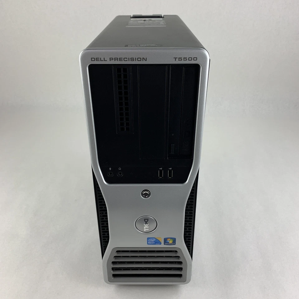 Dell Precision T5500 Workstation Xeon E5630 2.53 GHz 6 GB RAM No OS No HDD - Image 2 of 4