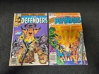 1981 MARVEL COMICS DEFENDERS #96 & #101 NEWSSTANDS MIXED GRADE VINTAGE HULK