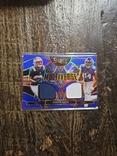 2025 Select Stefon Diggs Blue Multiverse Dual Patch Prizm Patriots/Vikings