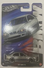 Hot Wheels BMW Series Silver 2001 BMW M5 5/5