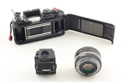フィルムカメラ Nikon F3 HP Nikkor 50mm + Nikkor 35mm N MINT w/Strap ] Nikon F3 HP 35mm Film Camera Nikkor Ai 50mm