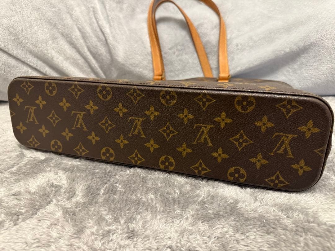 LOUIS VUITTON Luco Tote Bag Handbag M51155 Monogram Brown Women's Auth thumbnail 8
