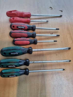 Restposten 8 verschiedene Schraubendreher nagelneu alter Lagerbestand