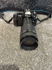 Nikon F-501 Camera + Lens untested  Spares / Repairs 
