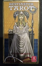 Keymaster Tarot Deck – AGM Urania 78‑Card Set w/ Gold Foil |No Guidebook (New)