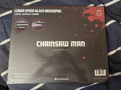 Chainsaw Man - Limited Power Glass Mousepad 400x500mm New In Box