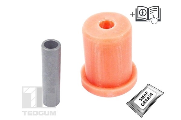 1X Tedgum TED38024 Lagerung Lenker FüR Fiat-image