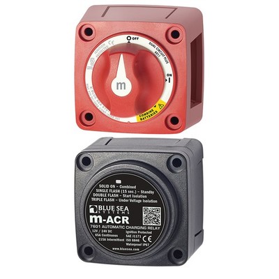 Blue Sea Systems Blue Sea 7649 Mini Add-A-Battery Kit 47527 Battery Management