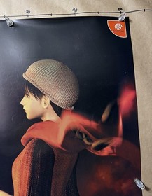 Poster Shenmue ion Announcement Yu Suzuki SEGA DC Dreamcast Game