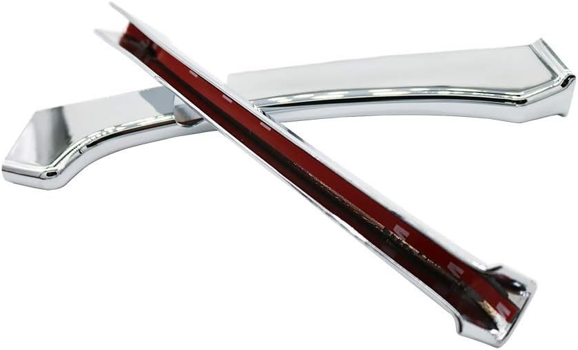 Complete 12PCS Front Grill Chrome Trim for Maserati Ghibli - No Fading Guarantee