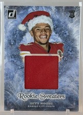 Skyy Moore 2022 Donruss #RHS-24 Rookie Sweaters (RC) KC Chiefs NFL