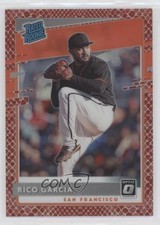 2020 Donruss Optic Rated Rookies Choice Red Dragon Prizm 69/88 Rico Garcia fm0