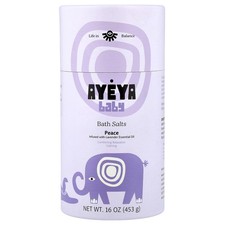 Baby, Bath Salts, Lavender, 16 oz 453 g 