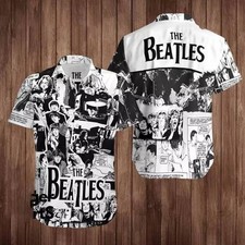 The Beatles Hawaiian Shirt, The Beatles Button Shirt, The Beatles 3D Shirt