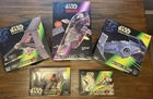 Star Wars Vehicle & Figure Lot - Sealed New In Box - Slave I TIE T-16 Speeder