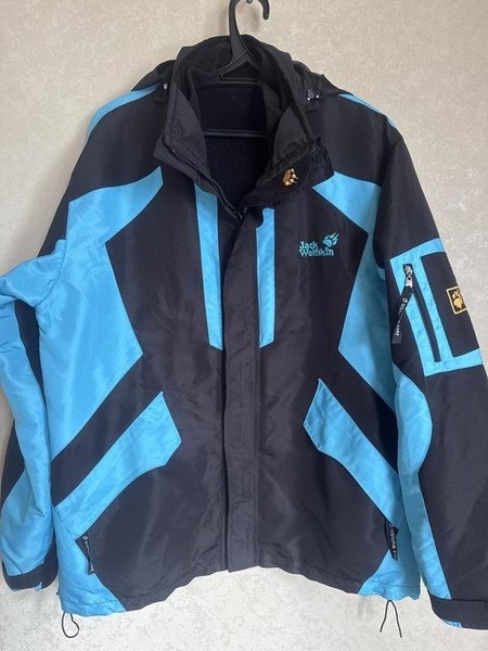Men Jack Wolfskin Jacket Black Polyamide 38 / M /
