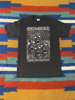 Carnage Infestation of Evil T-Shirt Dark Recollections 1990 Death Metal Small