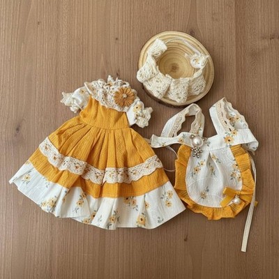 30 cm BJD Kleiderset Mehrteilig Handgemachtes Puppenoutfit Süßer Stil