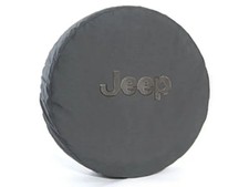 2007-2018 Jeep Wrangler Jk Spare Tire Cover Cloth Black Denim
